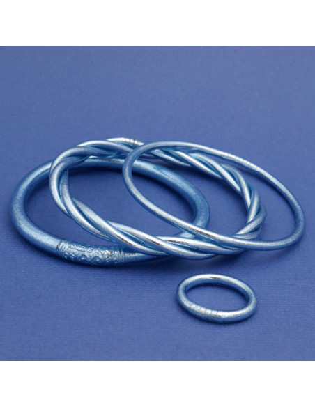 Jonc fin BLEU JEAN (à partir de 10€)