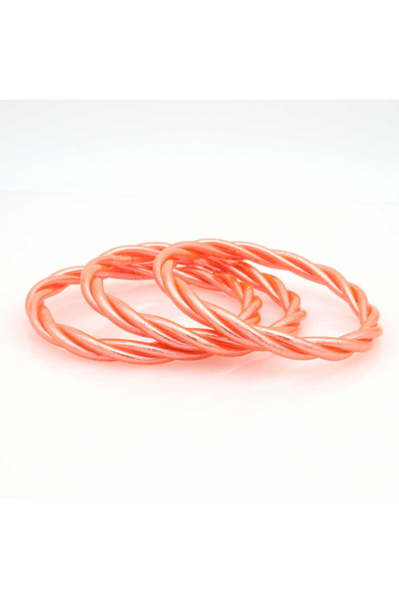 Jonc Bouddhiste torsadé CORAIL