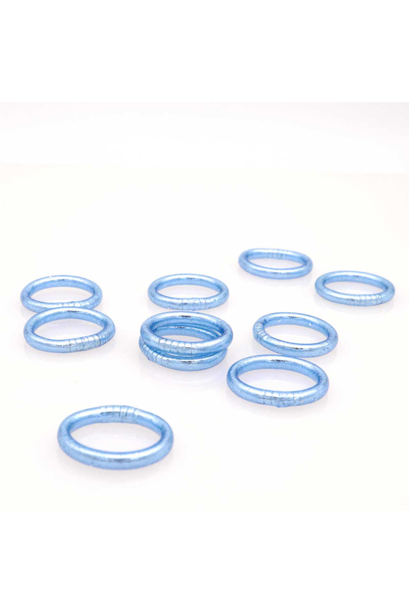 Bague Bouddhiste BLEU JEAN