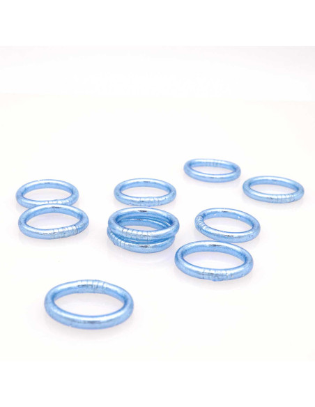 Bague Bouddhiste BLEU JEAN
