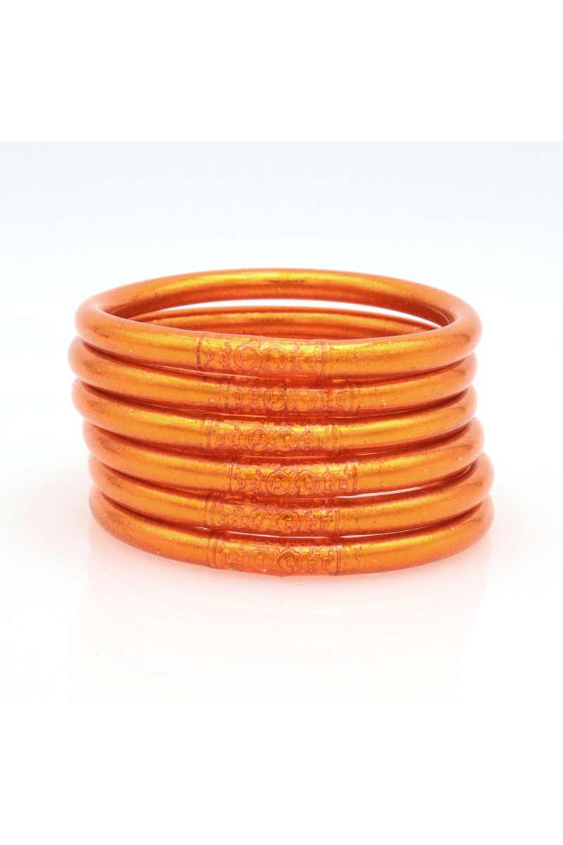 Jonc Bouddhiste Mantra ORANGE qualité supérieure (à partir de 10€)