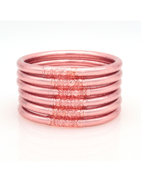 Jonc Bouddhiste Mantra ROSE qualité supérieure (à partir de 10€)