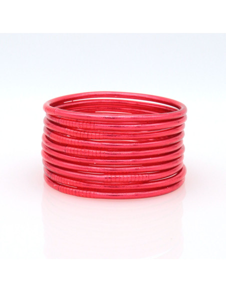 Jonc fin ROUGE CERISE (à partir de 10€)
