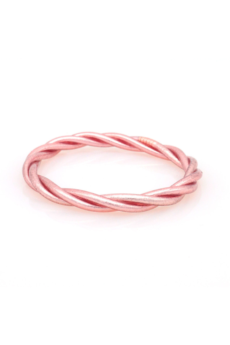 Jonc Bouddhiste torsadé ROSE