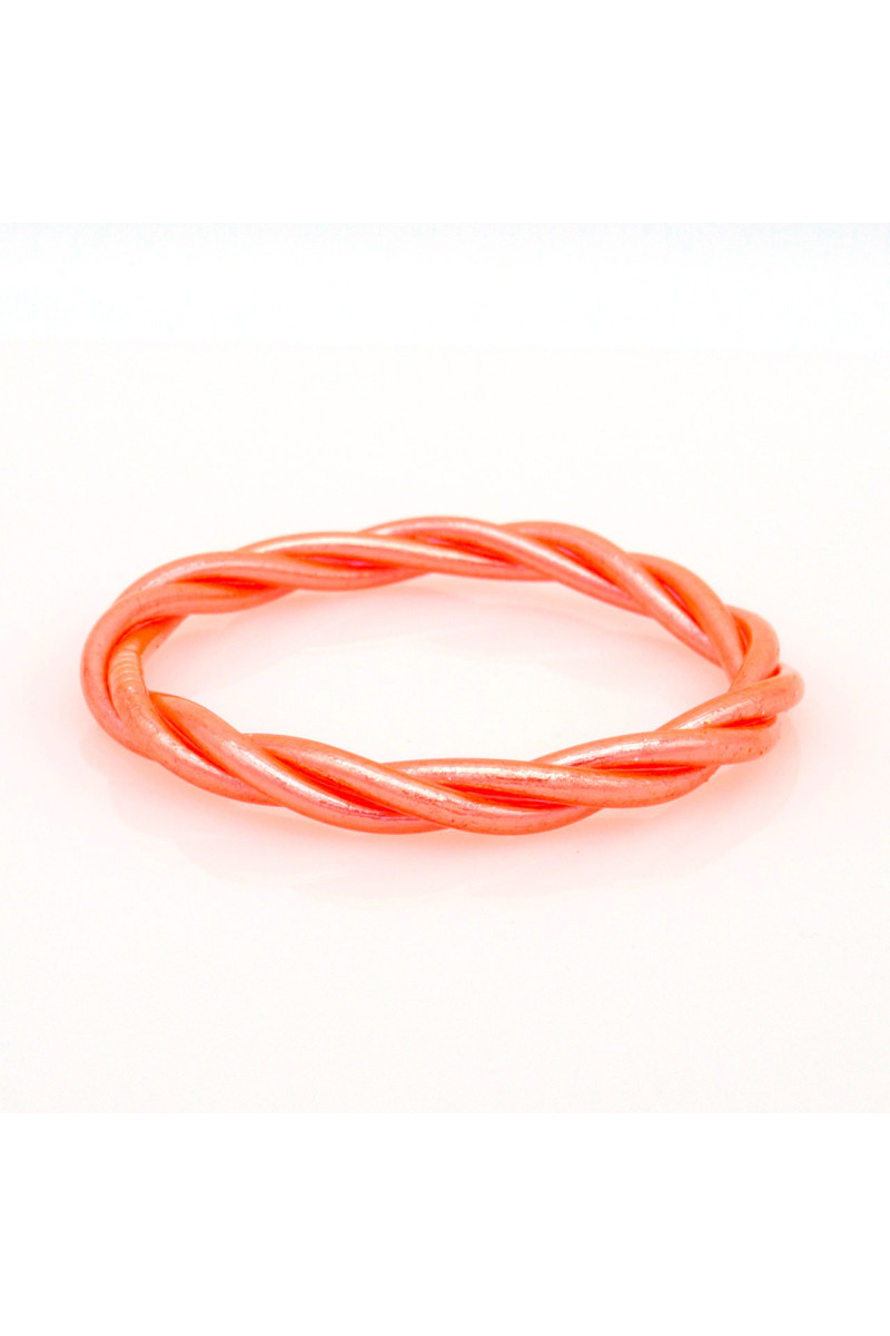 Jonc Bouddhiste torsadé CORAIL