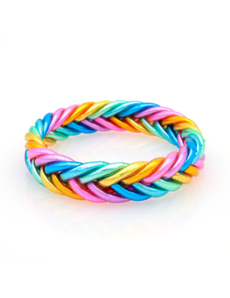 Jonc Bouddhiste modèle tressé Summer