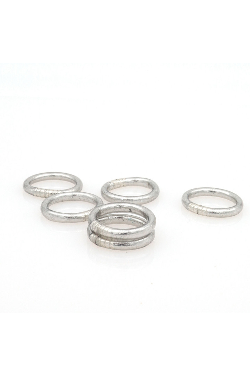 Bague Bouddhiste ARGENT FONCÉ