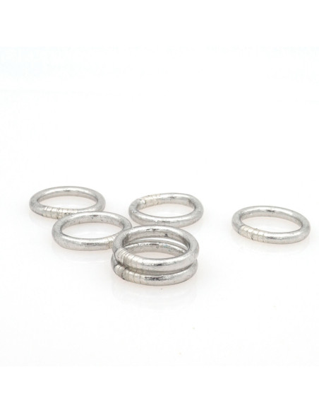 Bague Bouddhiste ARGENT FONCÉ