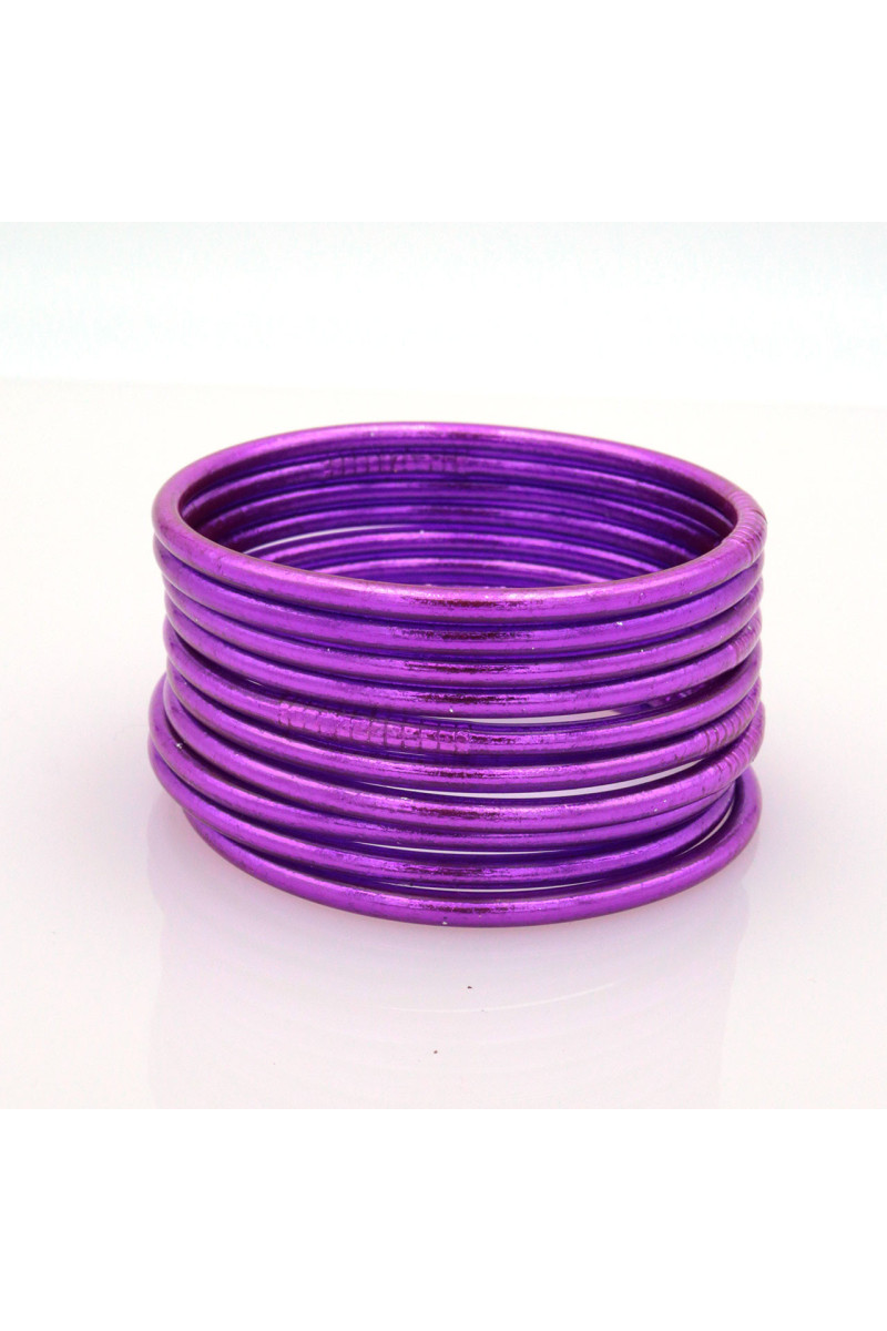 Jonc bouddhiste FIN VIOLET FONCÉ  (à partir de 9€)