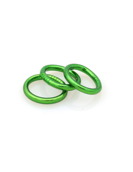 Bague Bouddhiste Vert Scarabée