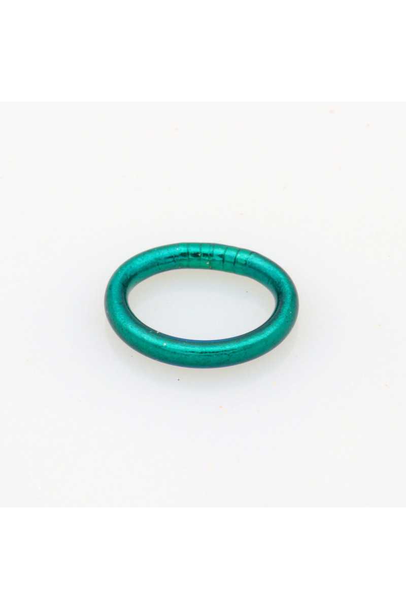 Bague Bouddhiste Vert Paon