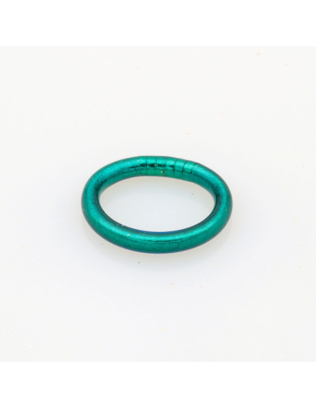 Bague Bouddhiste Vert Paon