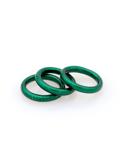 Bague Bouddhiste Vert Sapin