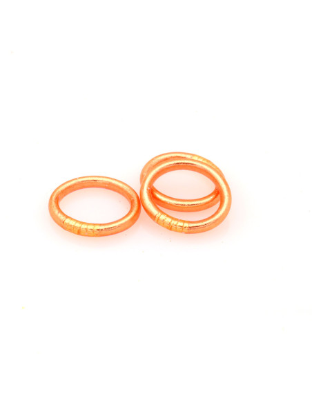 Bague Bouddhiste Saumon
