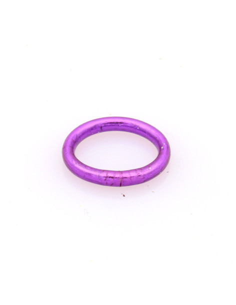 Bague Bouddhiste Violet Foncé
