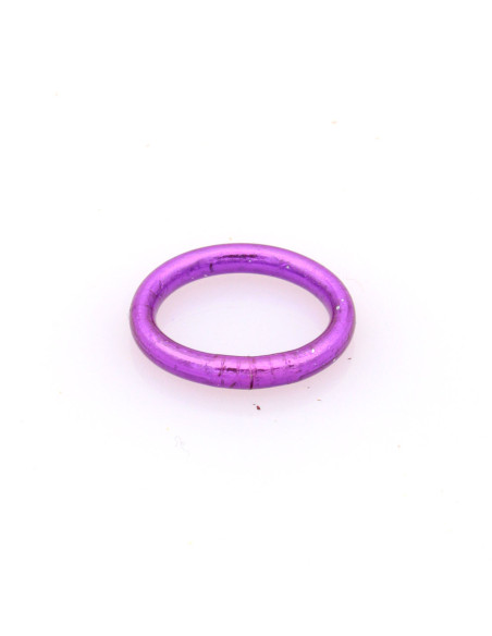 Bague Bouddhiste Violet Foncé