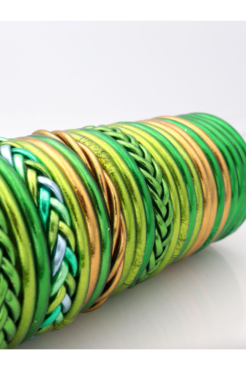 Jonc Bouddhiste Mantra OLIVE qualité supérieure (à partir de 10€)