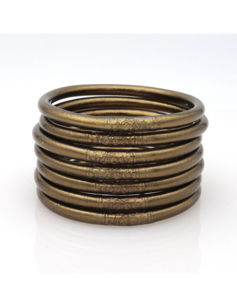 Jonc Bouddhiste Mantra BRONZE qualité supérieure (à partir de 10€)
