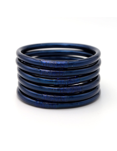 Jonc Bouddhiste Mantra COSMIC BLUE qualité supérieure (à partir de 10€)