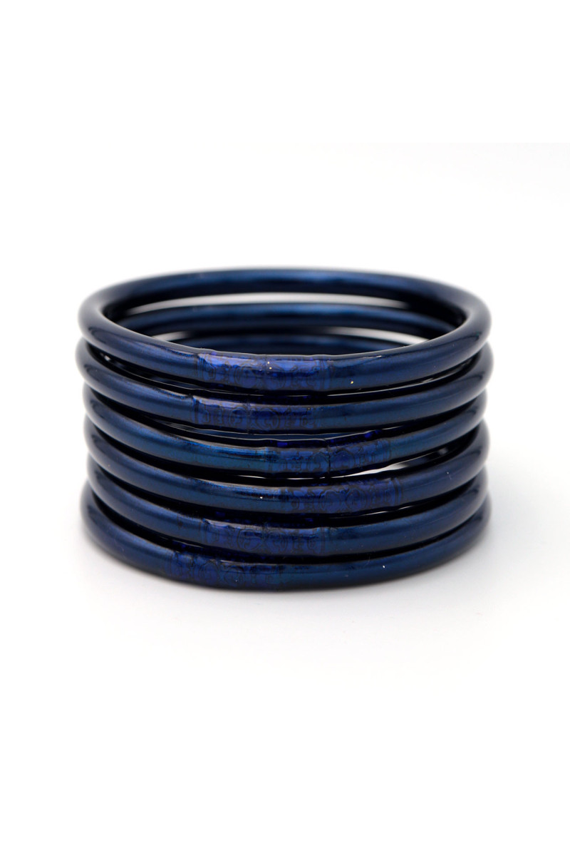 Jonc Bouddhiste Mantra COSMIC BLUE qualité supérieure (à partir de 10€)