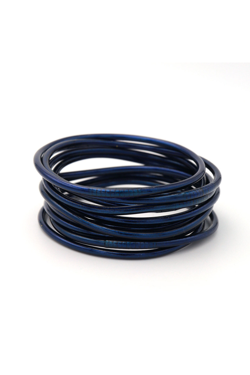 Jonc bouddhiste FIN COSMIC BLUE (à partir de 9€)