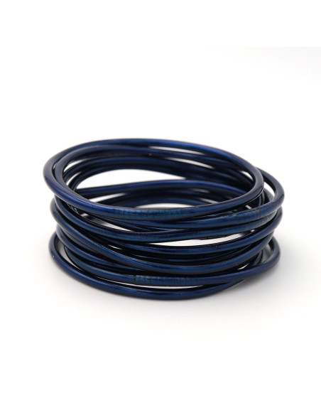 Jonc bouddhiste FIN COSMIC BLUE (à partir de 9€)