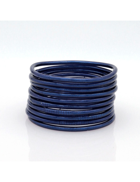 Jonc bouddhiste FIN COSMIC BLUE (à partir de 9€)