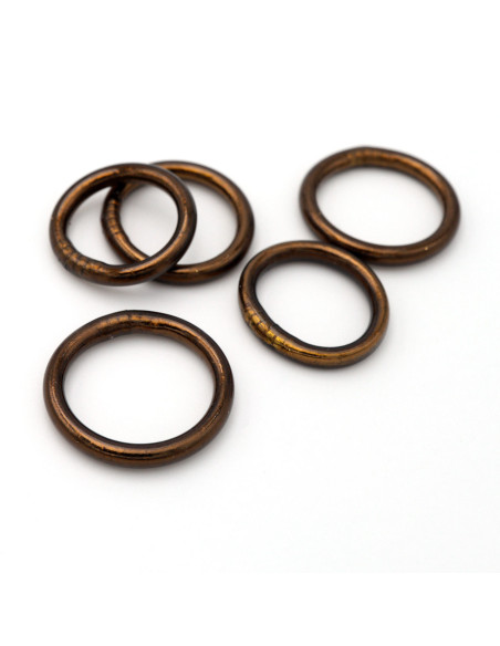 Bague Bouddhiste chocolat