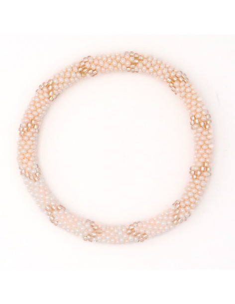Bracelet Népalais 45 Rose Poudré