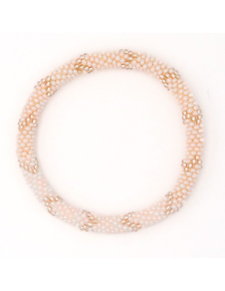 Bracelet Népalais 45 Rose Poudré
