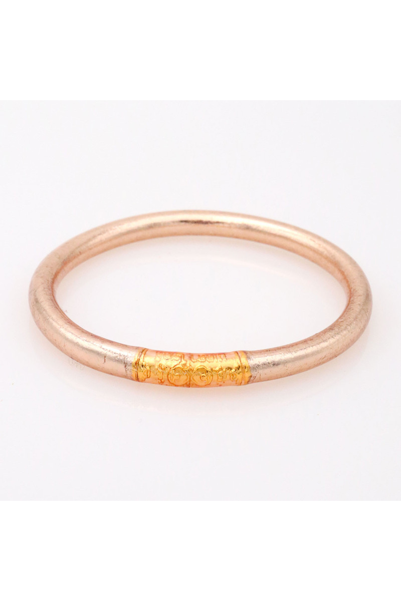 Jonc Bouddhiste CHAMPAGNE avec mantra PECHE