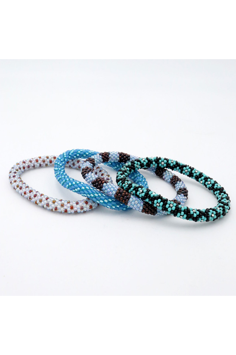 Bracelet Népalais B19 turquoise