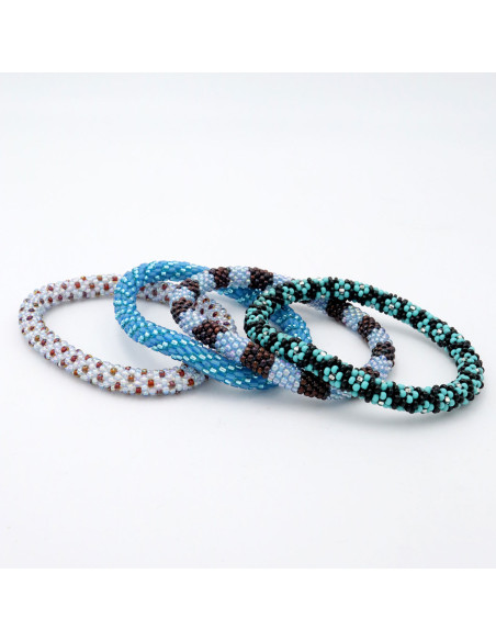 Bracelet Népalais B19 turquoise