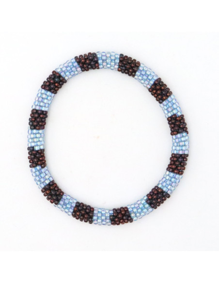 Bracelet Népalais B19 turquoise