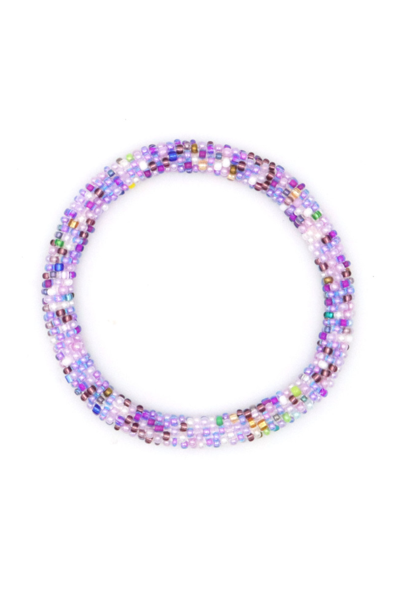 Bracelet Népalais D68 Multi Violet