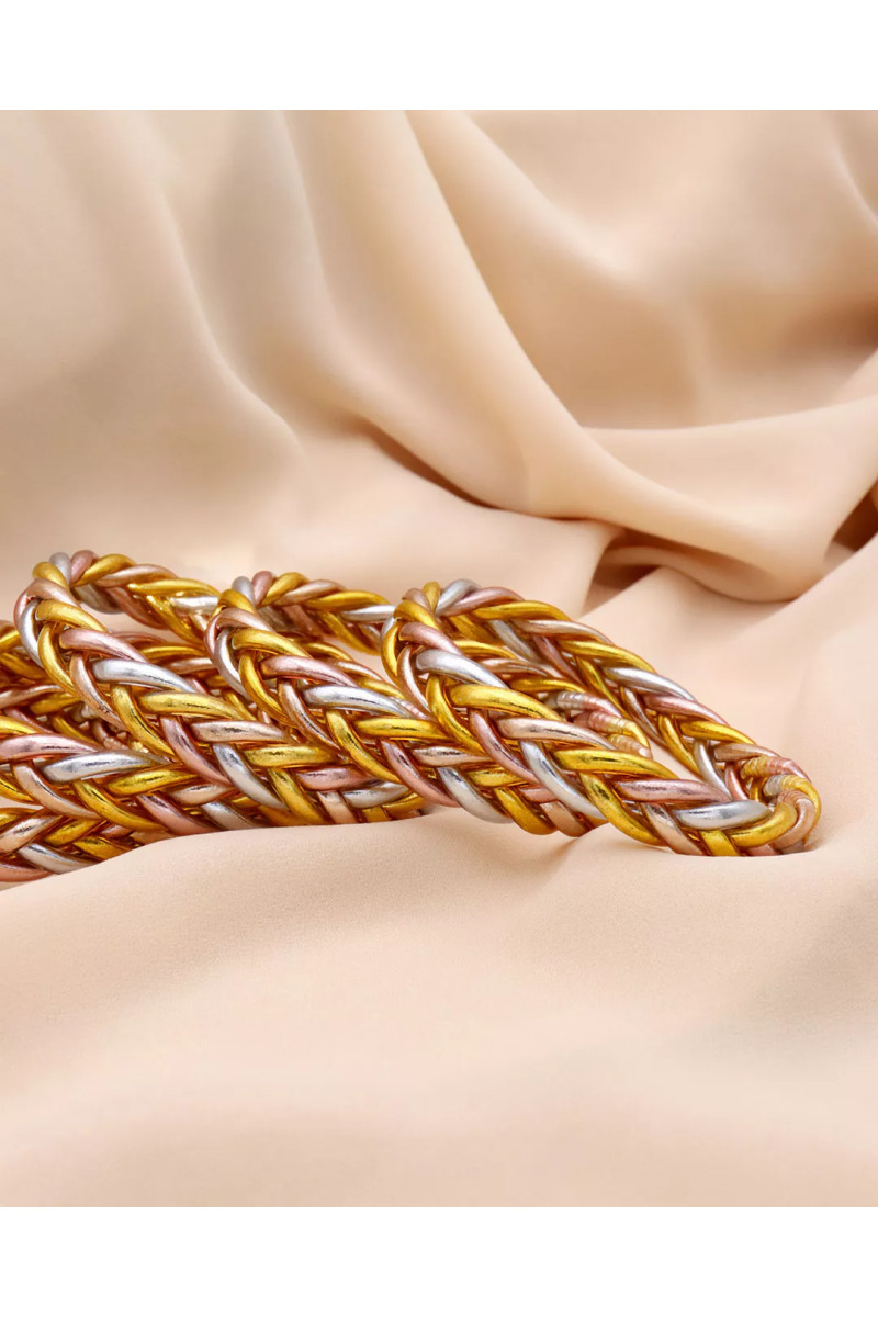 Buddhist bangle braided multicolour CLASSIC