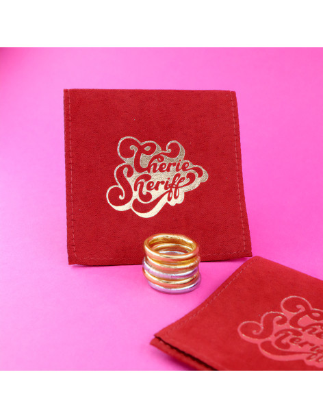 Limited edition "Rouge Amour" ring pouch 2