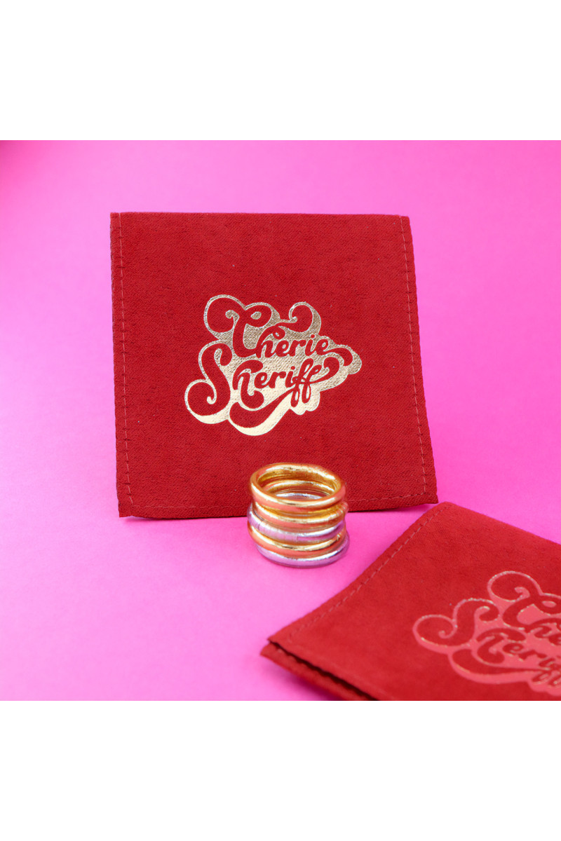 Limited edition "Rouge Amour" ring pouch
