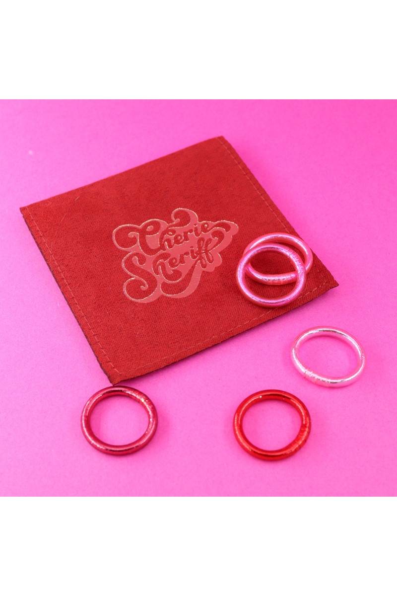 Limited edition "Rouge Amour" ring pouch