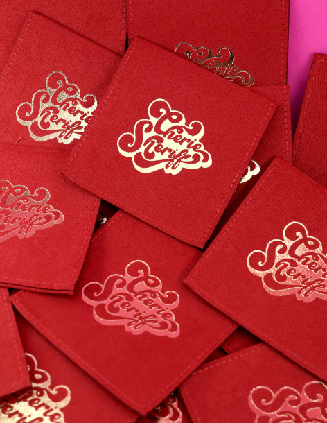 Limited edition "Rouge Amour" ring pouch