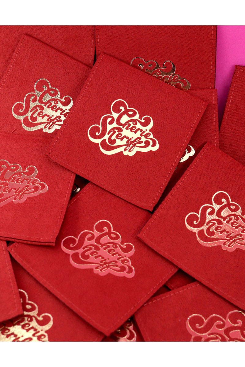 Limited edition "Rouge Amour" ring pouch