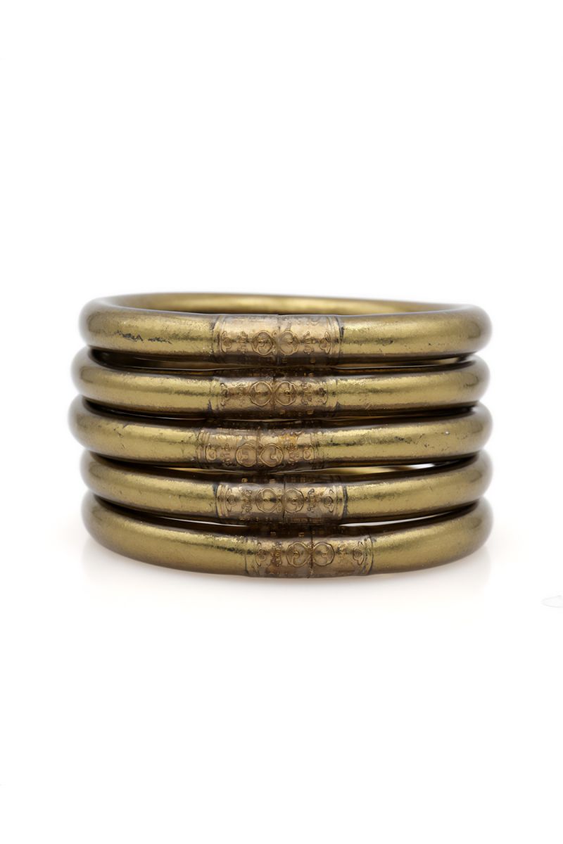 MAXI Jonc Bouddhiste Mantra BRONZE