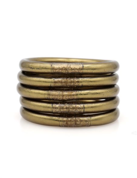 MAXI Jonc Bouddhiste Mantra BRONZE