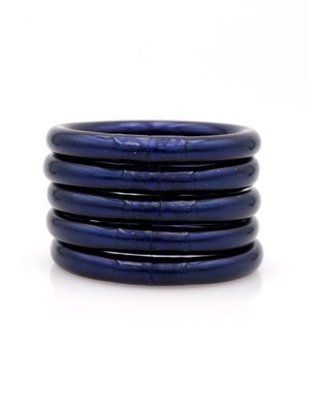 MAXI Jonc Bouddhiste Mantra COSMIC BLUE