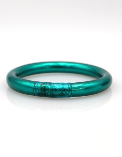 MAXI Jonc Bouddhiste Mantra VERT PAON