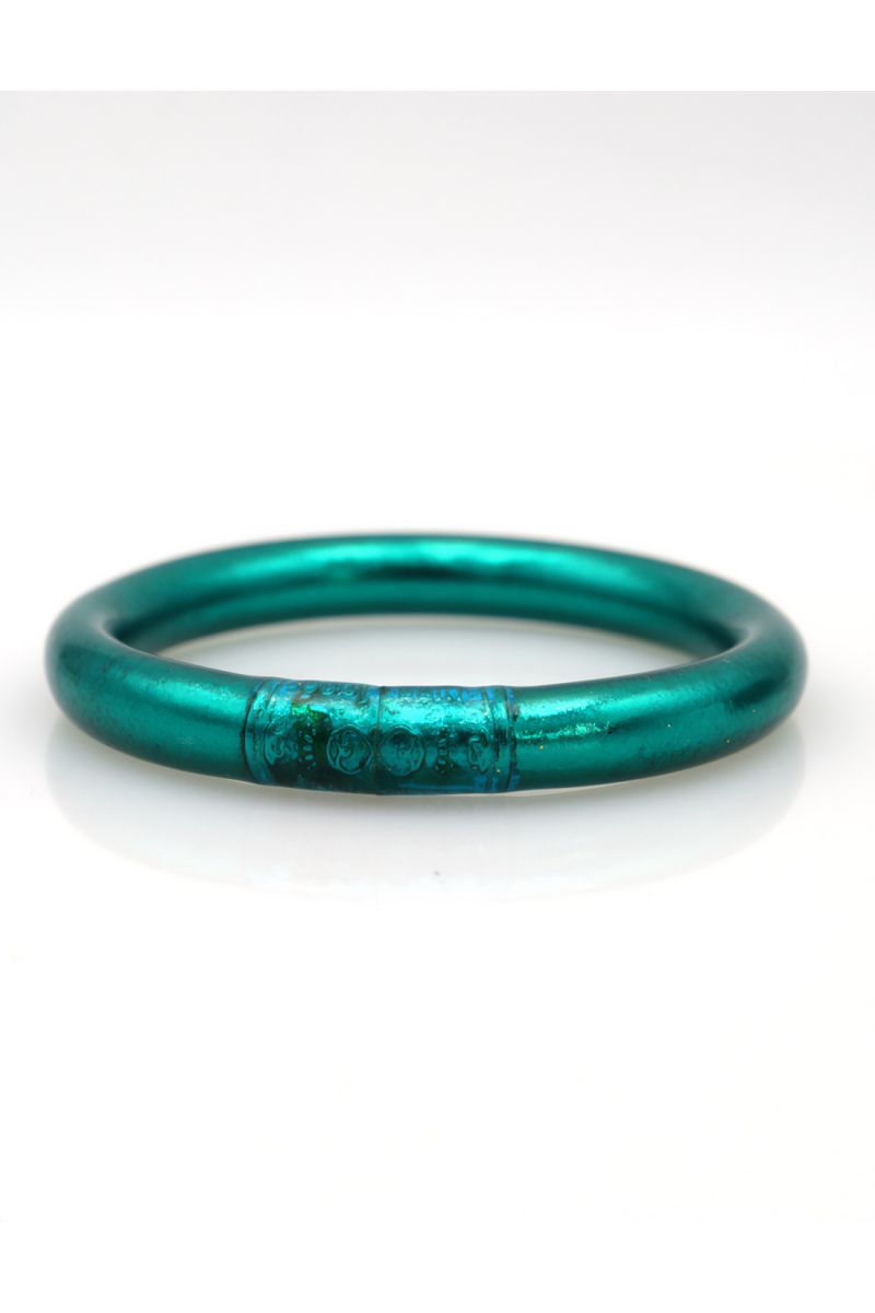 MAXI Jonc Bouddhiste Mantra VERT PAON