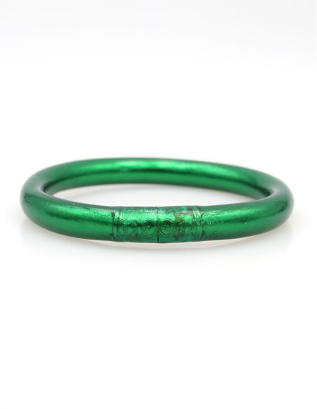 MAXI Jonc Bouddhiste Mantra VERT SCARABÉE