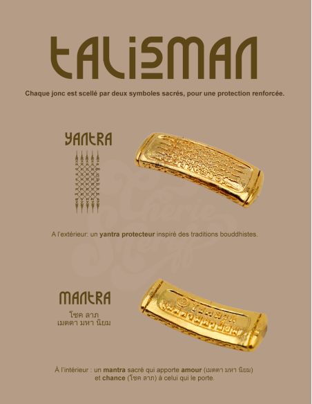 copy ofBuddhist Bangle Talisman 12mm GOLD