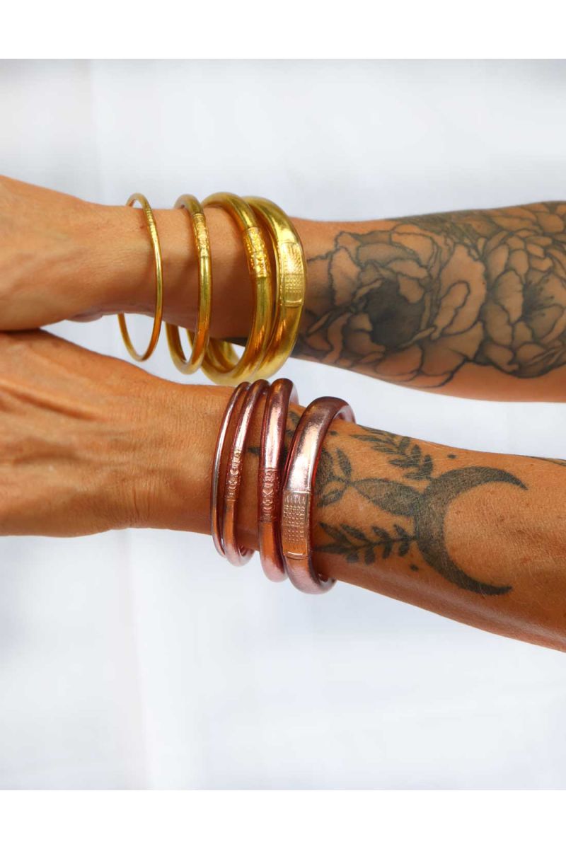 copy ofBuddhist Bangle Talisman 12mm GOLD