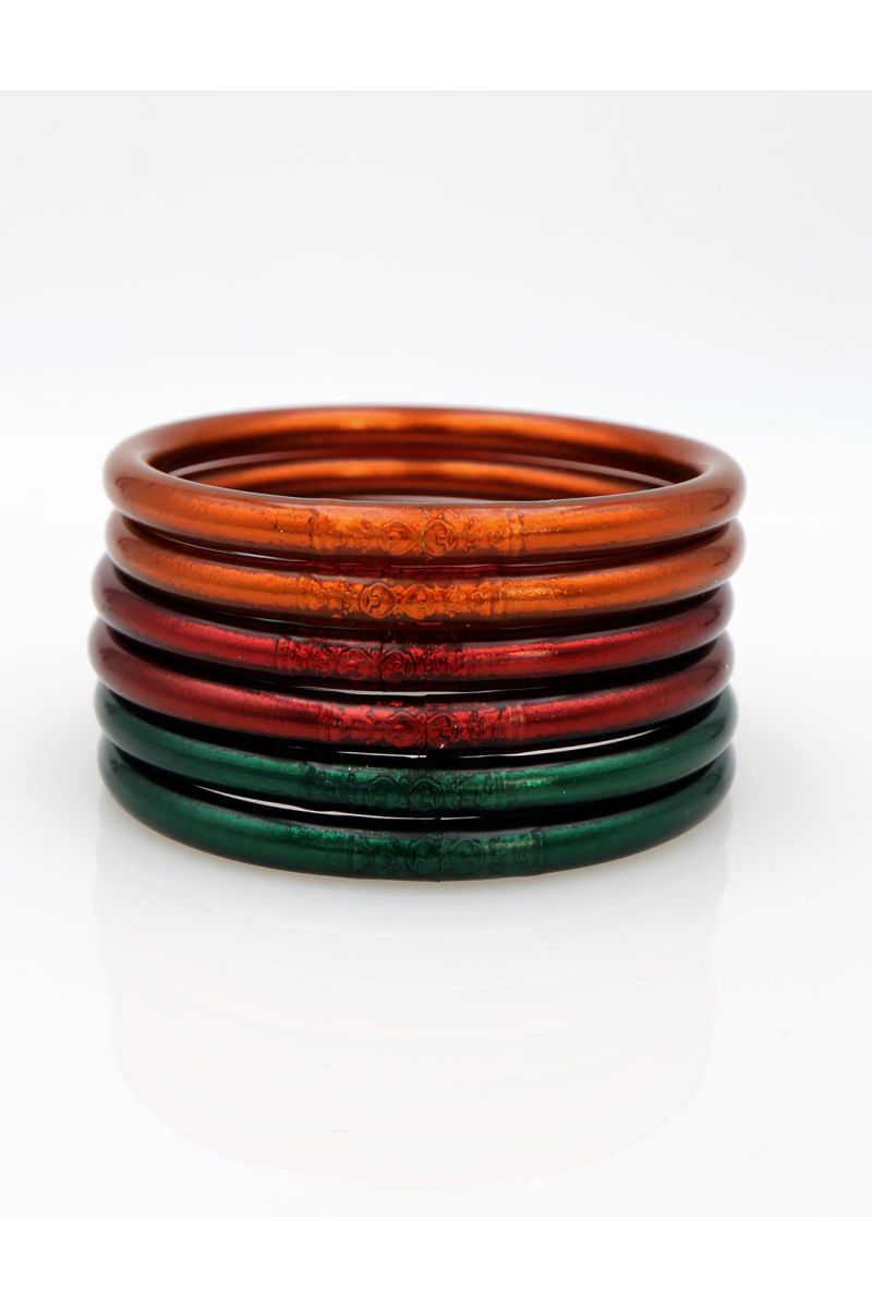 Jonc Bouddhiste Mantra Black Green